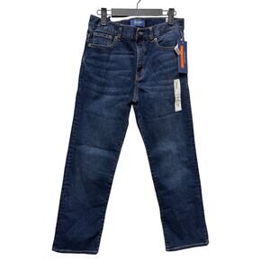 Old Navy Built in Flex Straight Adjustable Jean Youth Size 12  NWT